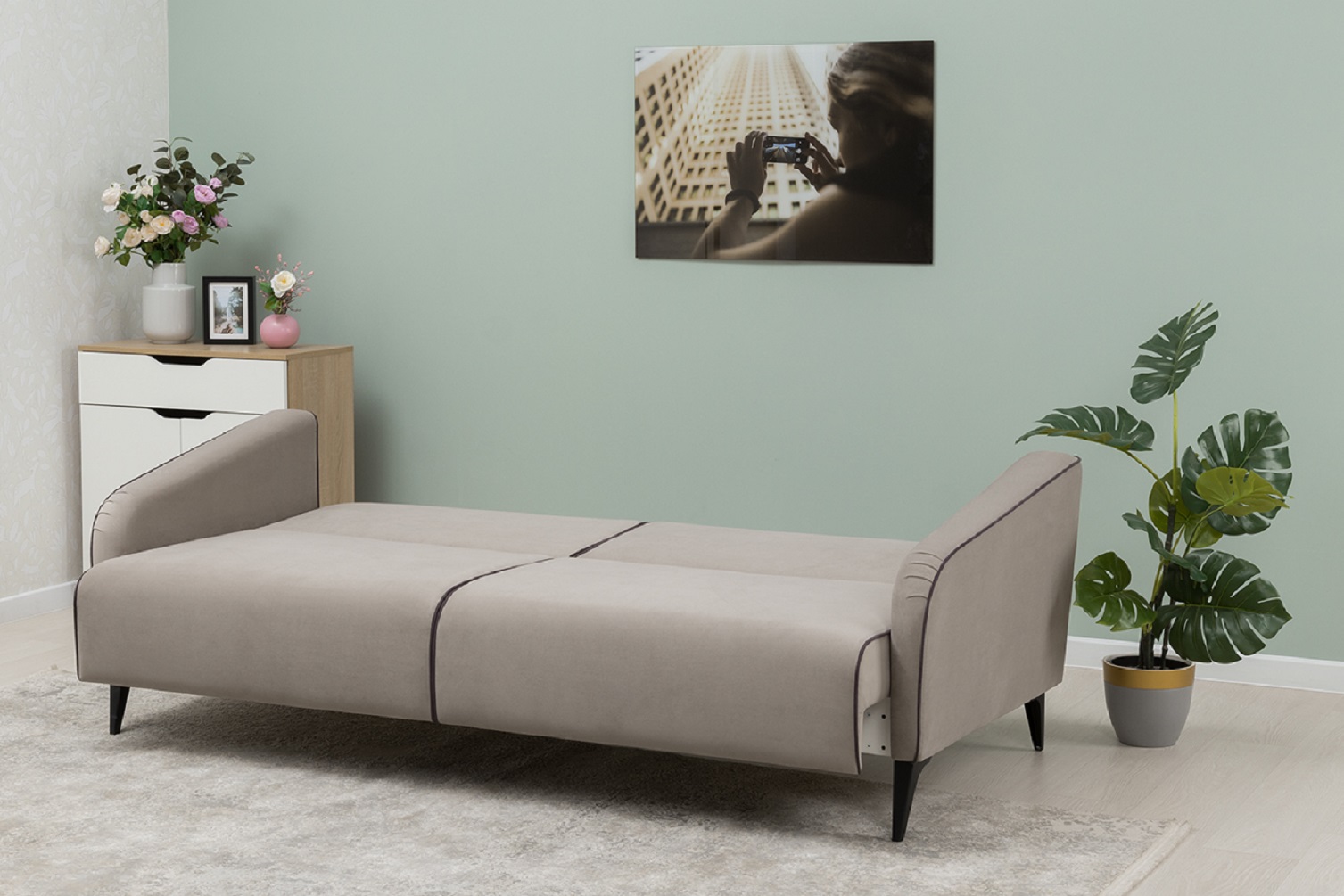 Диван кровать Ноэль, Серый