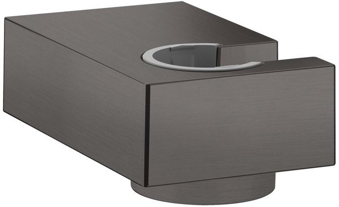 28387340 HG Porter E держатель для душа шлиф.черный хром 28387340 HG Porter E держатель для душа шлиф.черный хром