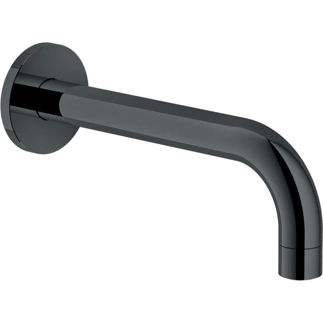 AV00158/36FLP излив, глянцевый черный