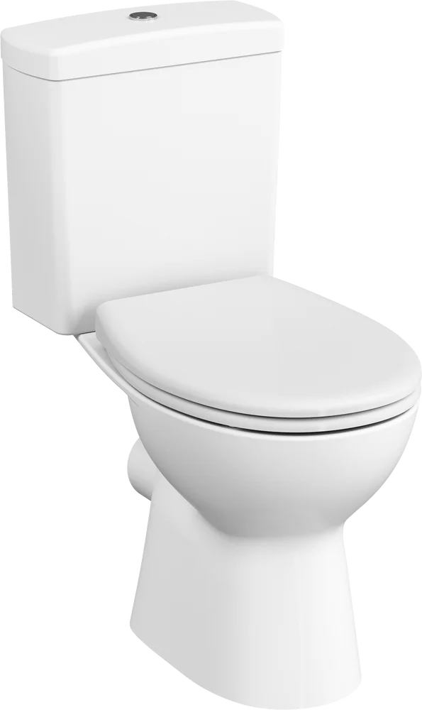 9822B003-7204 Комплект напольного безободкового унитаза (нижний подвод) S10 Open-Back с сиденьем микролифт