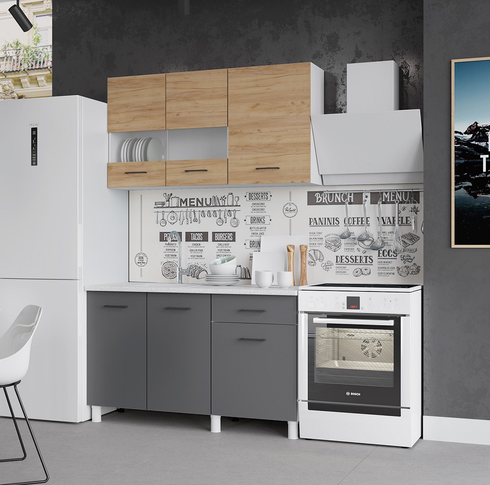 Корпус готовой кухни Trend 1300, Белый