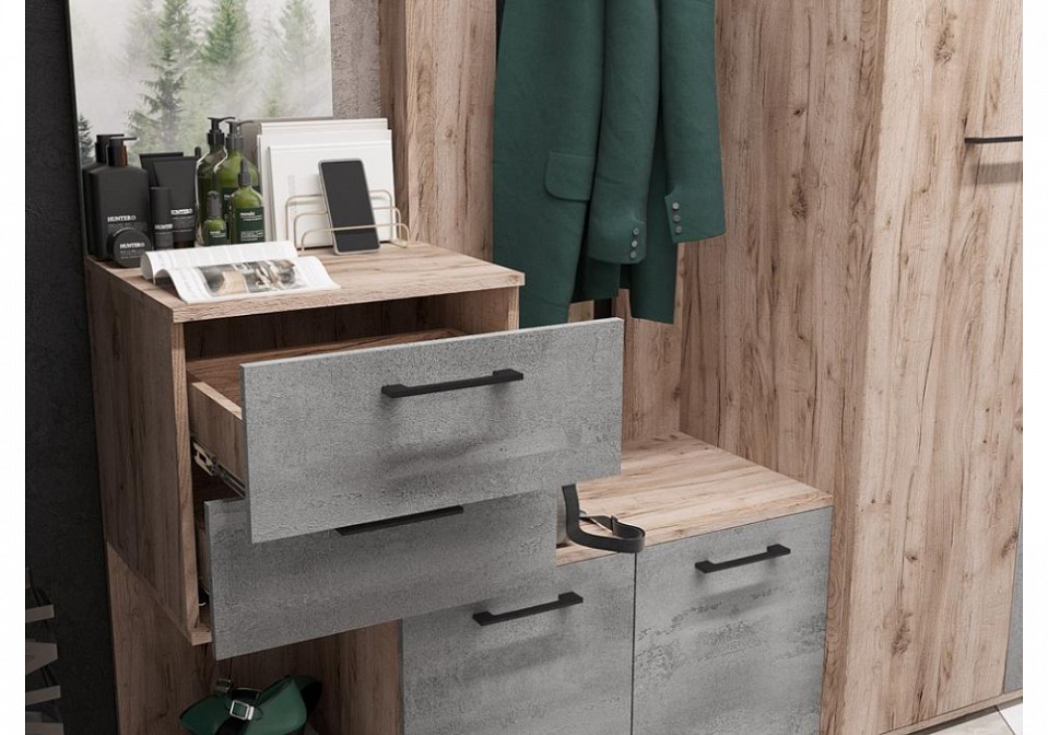 Стенка для прихожей Бостон