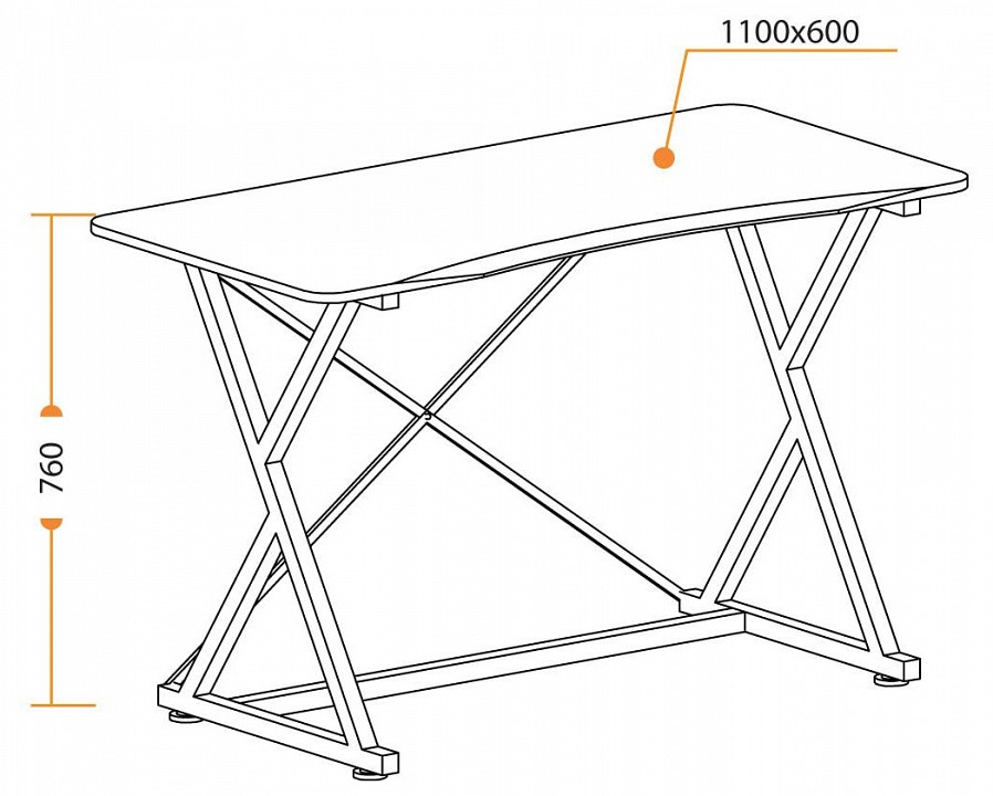 Стол компьютерный GD-05