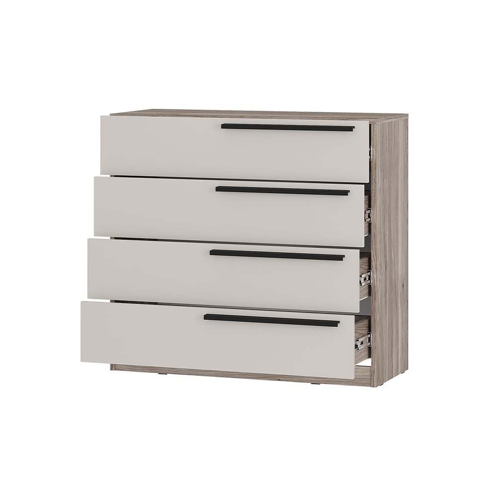 Комод КМ-02, Дуб смоки, Кашемир Комод КМ-02, Дуб смоки, Кашемир