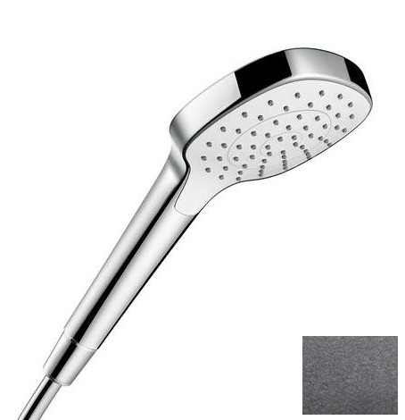 26814340 HG Croma Select E 1jet ручной душ шлиф.черный хром 26814340 HG Croma Select E 1jet ручной душ шлиф.черный хром