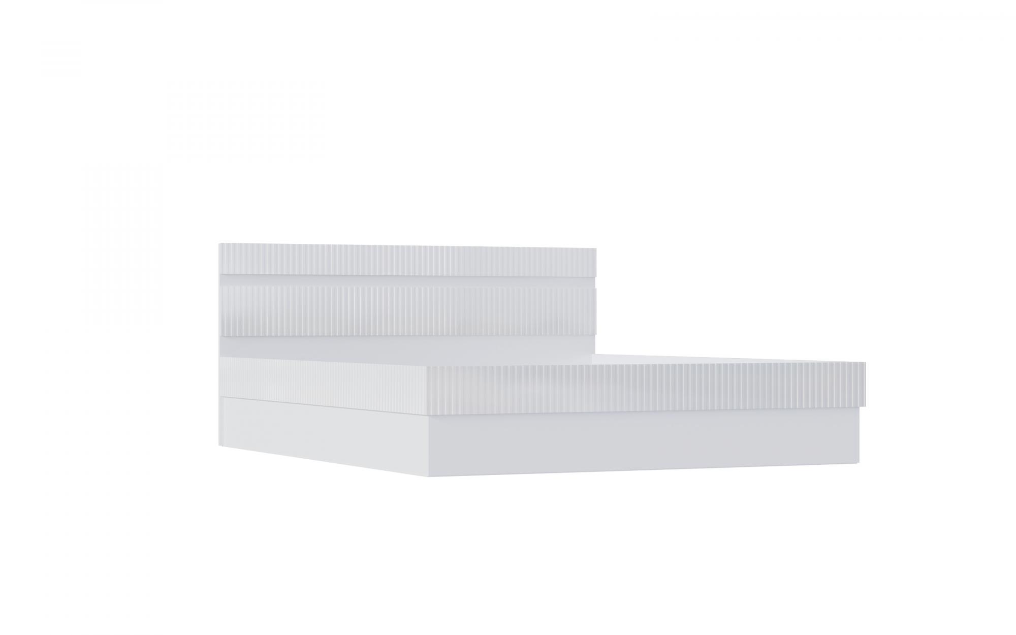 Кровать с подъемным механизмом Оливия, Белый, Белый Глянец