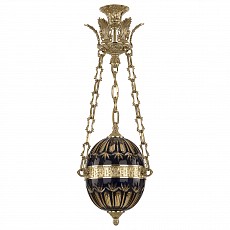 Подвесной светильник Bohemia Ivele Crystal 7100 71000P/20 G Amber-Blue/H-1I Y8