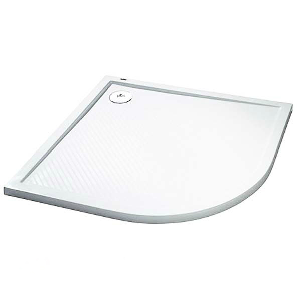 202151.055 PURANO Душевой поддон 1/4 круга 900х900 белый