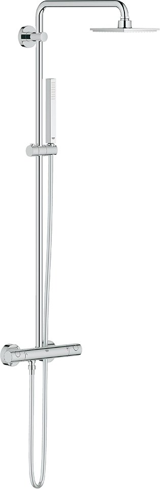 27932000 Euphoria Cube 152 Душевая система с термостатическим смесителем, хром