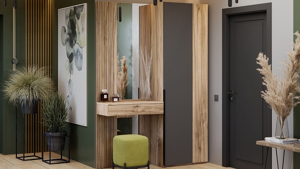 Шкаф платяной Порто СМ-393.07.231