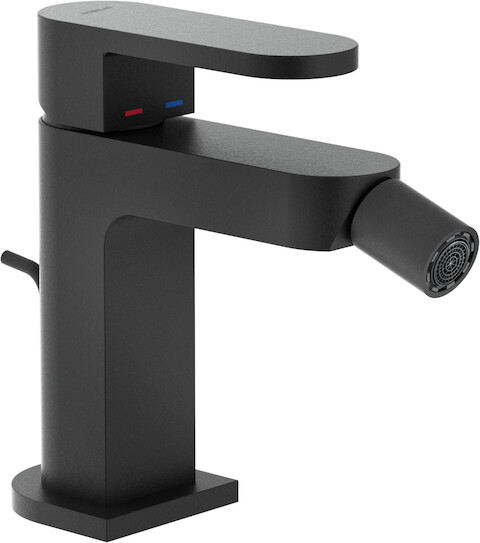 UP94119/1BM UP смеситель для биде, матовый черный