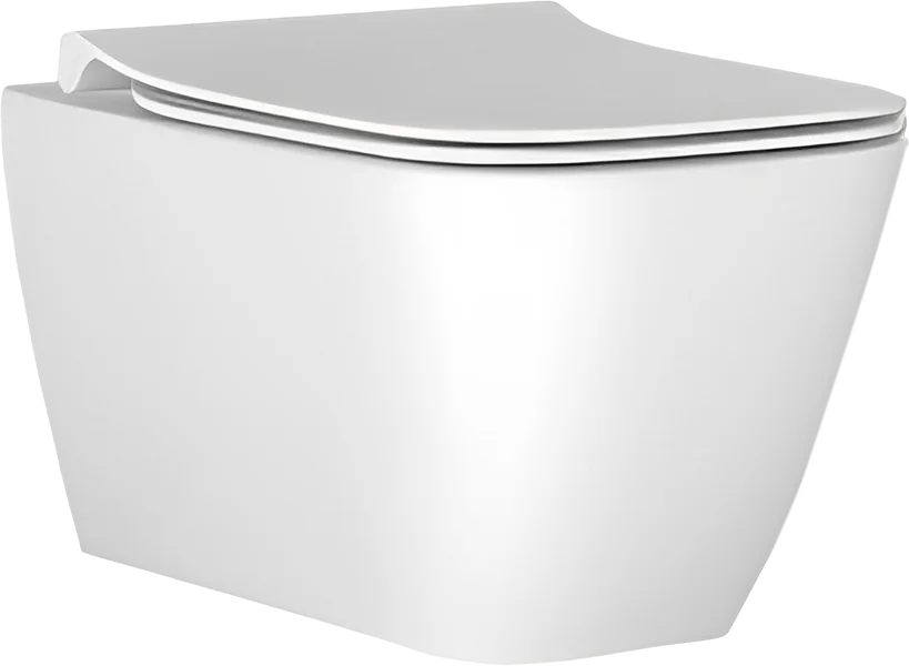 T533001 Ideal Standard i.life B Подвесной безободковый унитаз с технологией RimLS+, глубокий смыв, + крепеж WW966066 + сиденье T500301