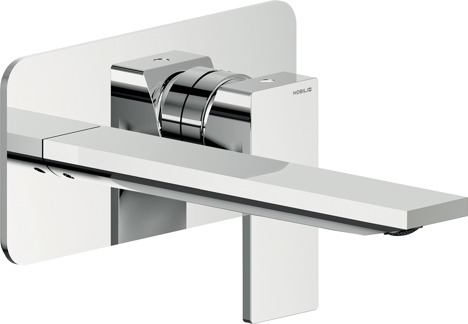 SE124198/1CR SEVEN смеситель для раковины настенный (внешняя часть)