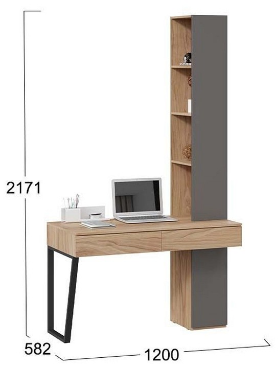 Стол письменный Порто СМ-393.15.012
