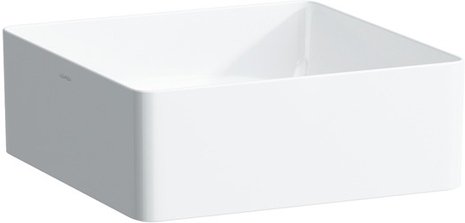 Living Square 1143.3.000.112.1 Раковина-чаша, без отверстия для смесителя, без отверстия перелива, цвет белый