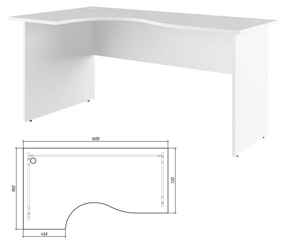 Стол офисный Tess