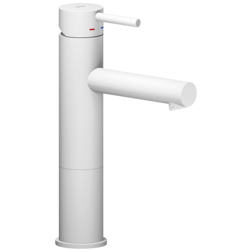 LV00458/2WM LIVE смеситель для раковины,матовый белый