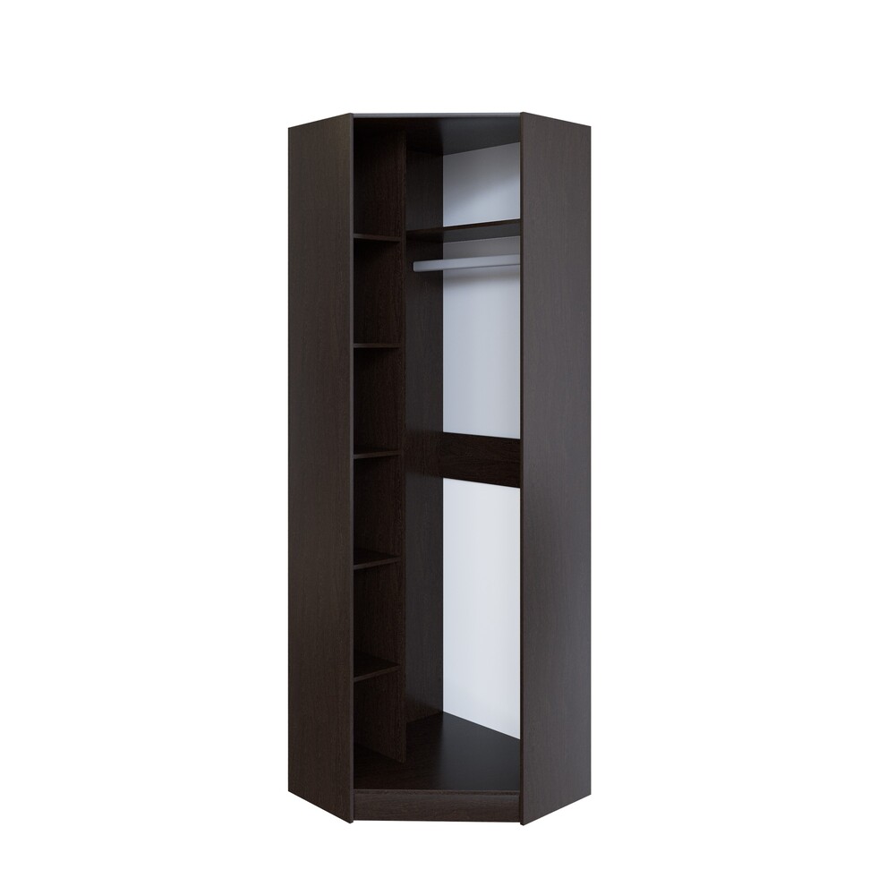 Шкаф угловой Денвер, Венге, Дуб Делано