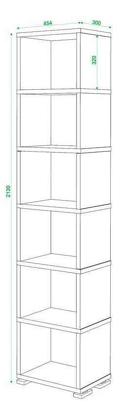 Стеллаж Домино СБ-15/6
