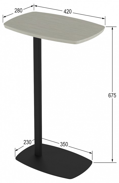 Стол придиванный ДЕЙ