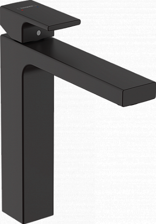71562670 HG Vernis Shape смеситель для раковины 190 матовый черный