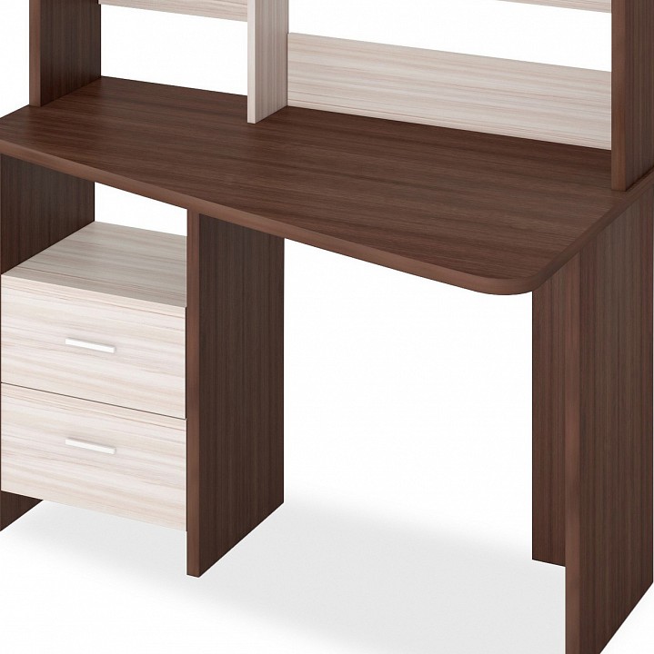 Стол компьютерный Домино Лайт СКЛ-Трап120+НКЛ-120