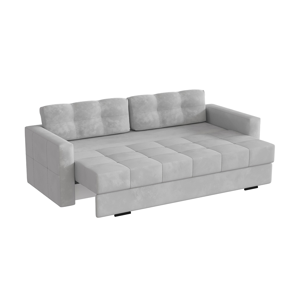 Диван раскладной Брэй, Светло-серый