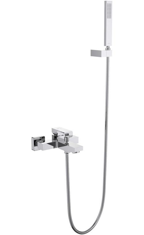 AQ1649CR ЛИБРА смеситель для ванны с душевым набором