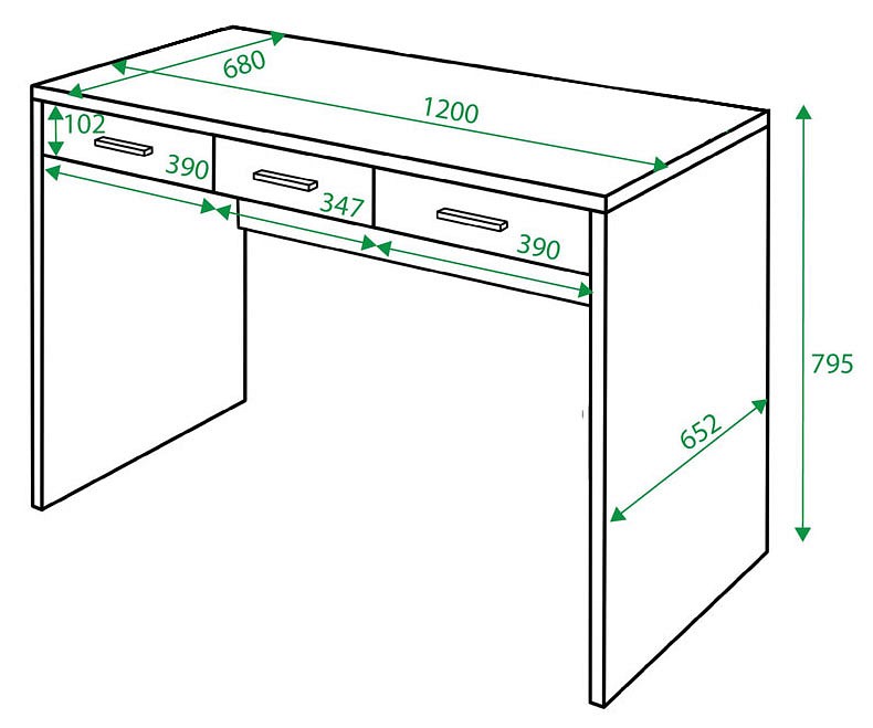 Стол письменный Домино СП-32С