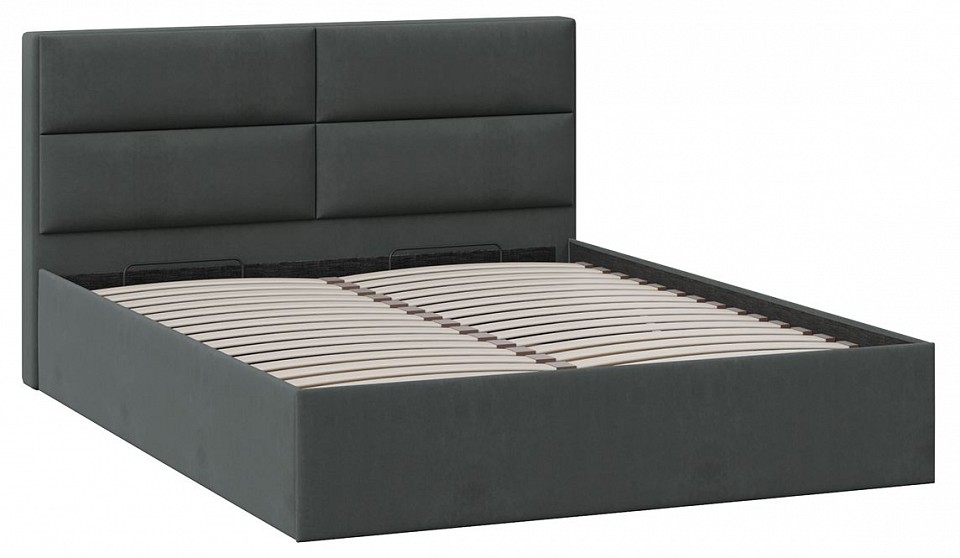 Кровать двуспальная Глосс с ПМ