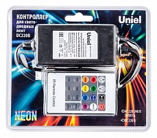 Контроллер-регулятор цвета RGB с пультом ДУ Uniel ULC-N22-RGB UL-00010579 Контроллер-регулятор цвета RGB с пультом ДУ Uniel ULC-N22-RGB UL-00010579