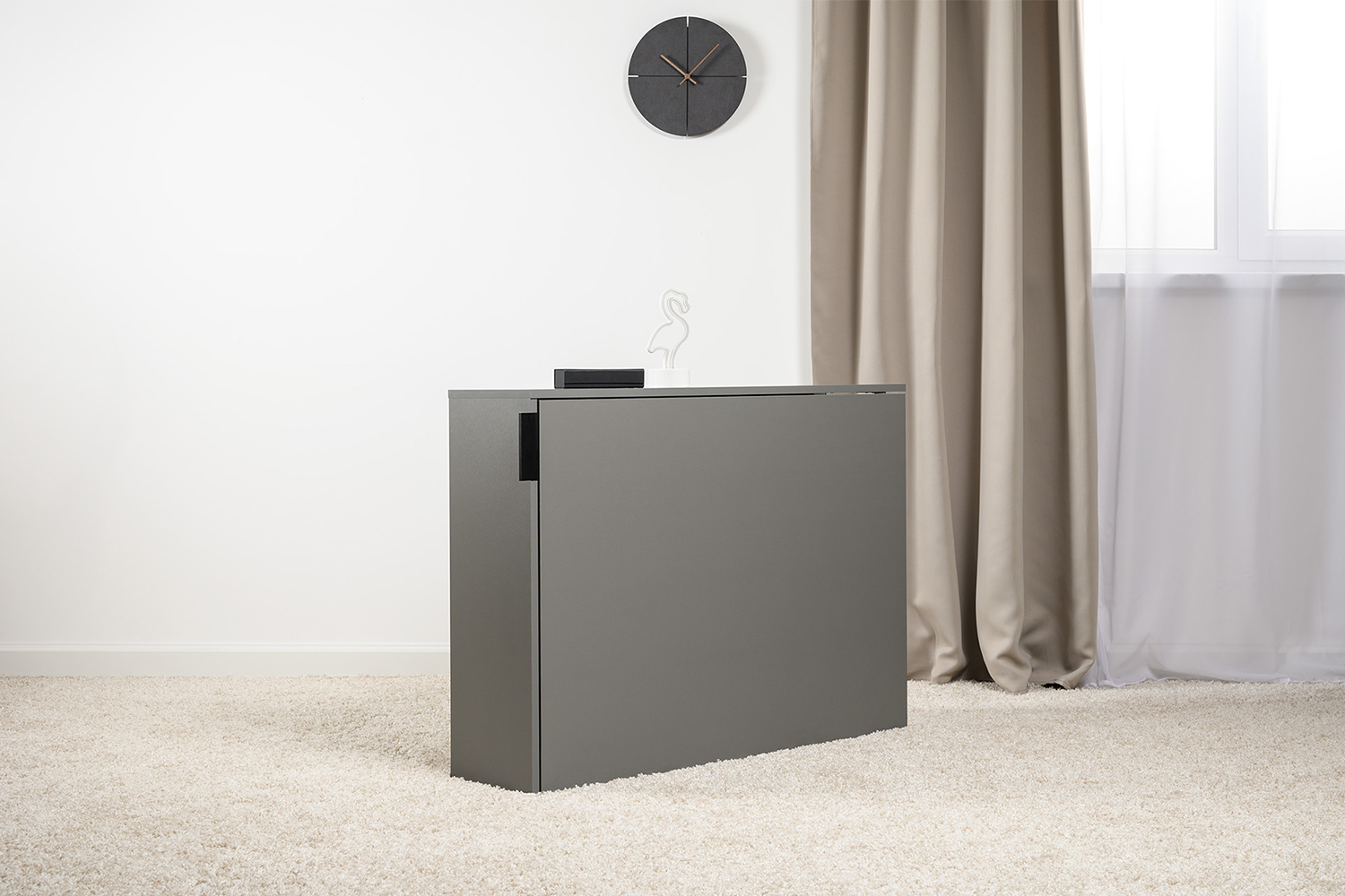 Тумба выкатная Марвэл 16.159, Темно-серый