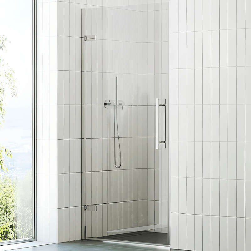 COSD1-90 хром + Транспарент, душевая дверь