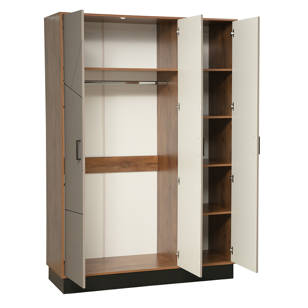 Шкаф для одежды Гамма 54.12, Таксония, Грей