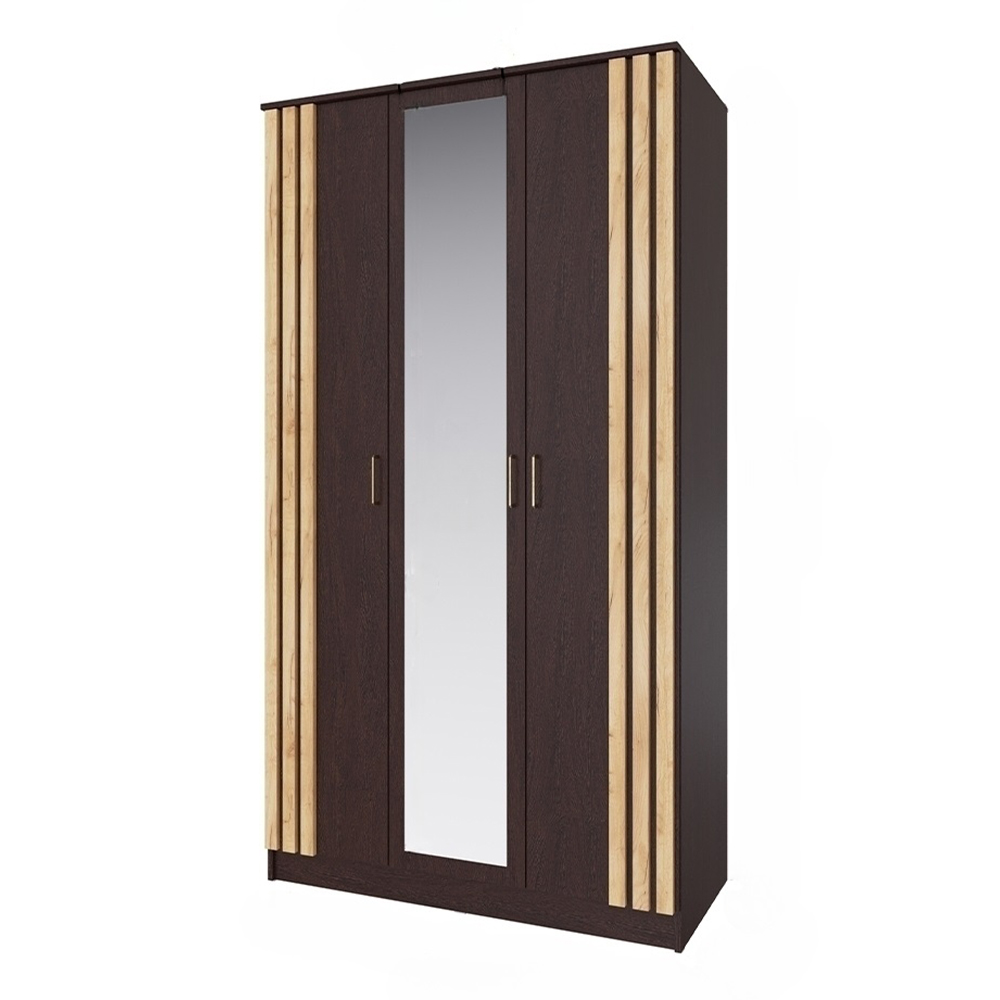 Шкаф Кано КПШ-2, Венге, Дуб крафт золотой