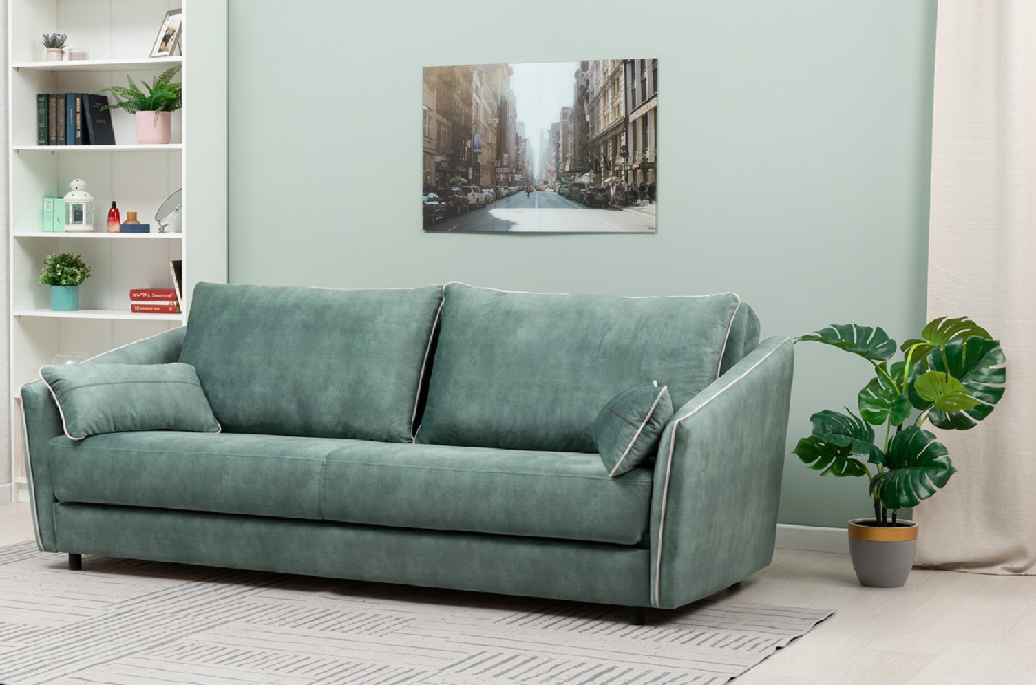 Диван кровать Флеш, Зеленый