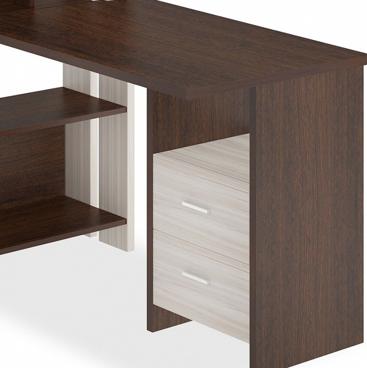 Стол компьютерный Домино Лайт СТЛ-ОВХ+С100Прям