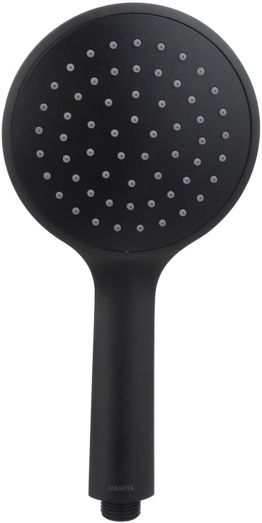 AQ2001MB ВЕГА ручной душ 1jet, матовый черный