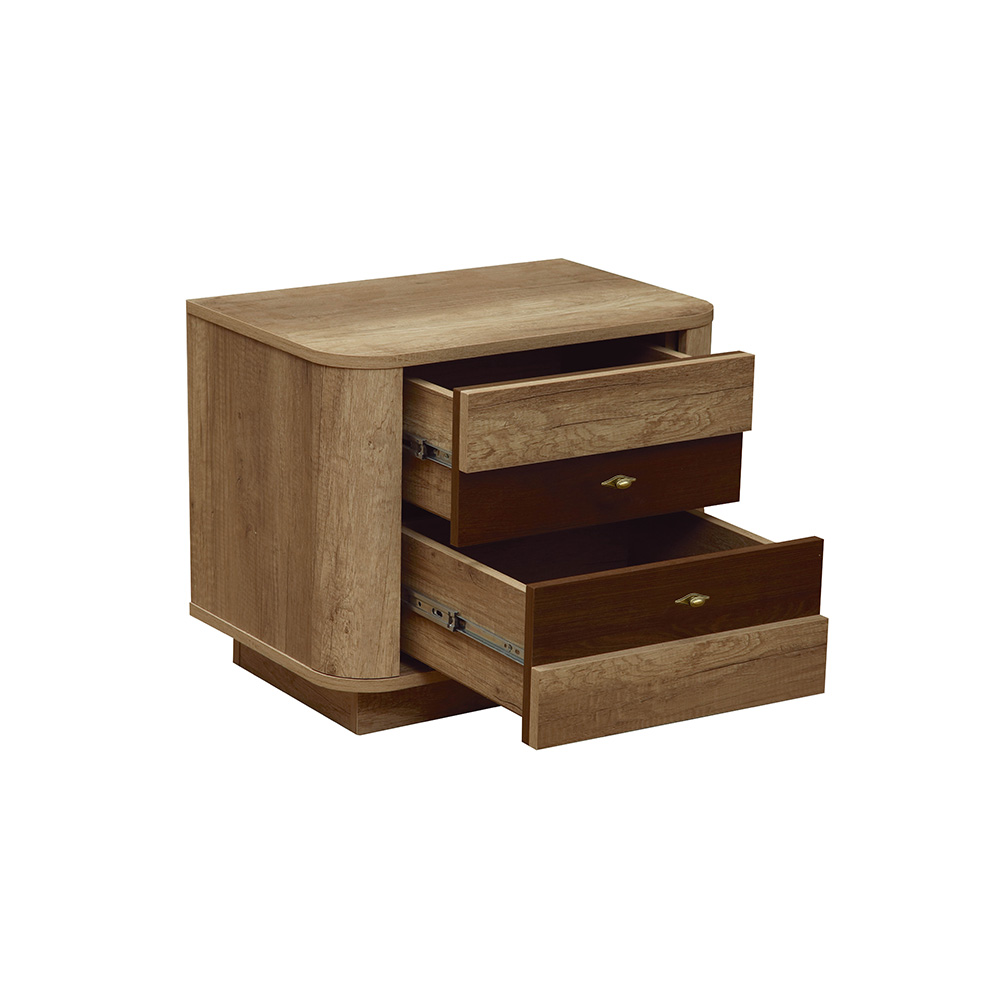 Тумба прикроватная Фантазия 34.17, Дуб каньон, Дуб кальяри