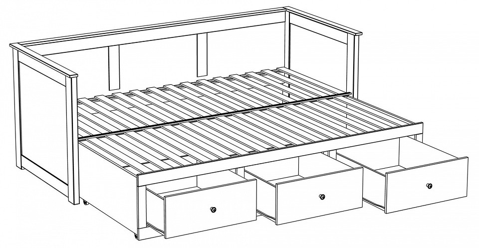 Кровать двуспальная Reina