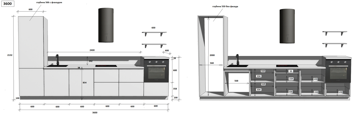 КГ 3600 ПВХ, Ежевика Арника РМ в.12