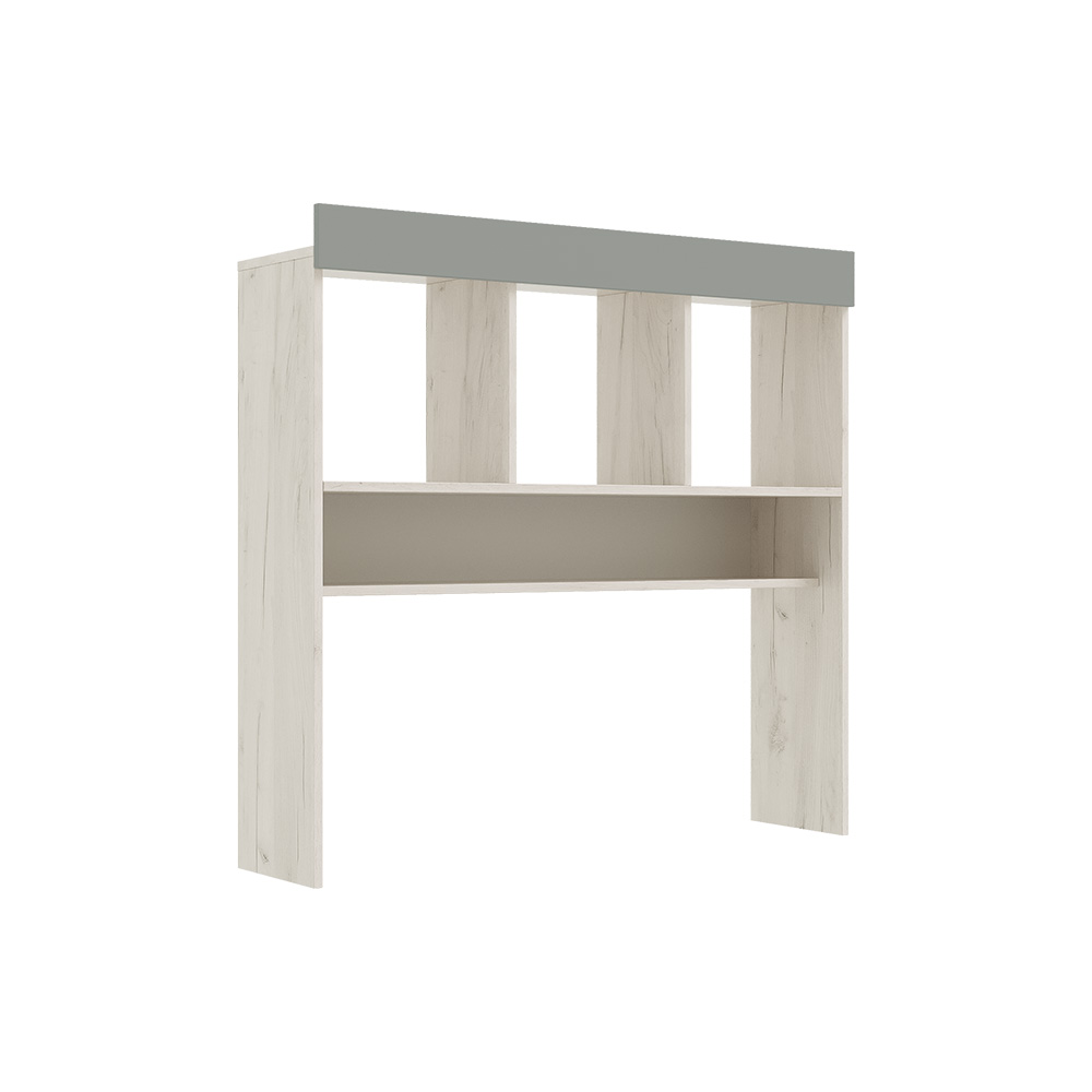 Надстройка Юниор-4, Шарли Бриз, Дуб Крафт Белый