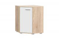 Комод угловой Fun КД-5 дуб сонома / белый