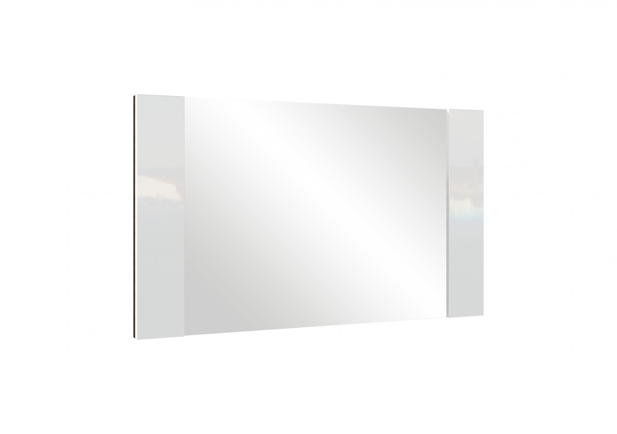 Зеркало Ким, Белый глянец холодный, Венге