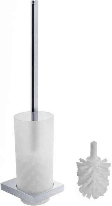 11164019000 EDITION 11 Туалетный гарнитур с хрустальной матовой колбой и ершом хром