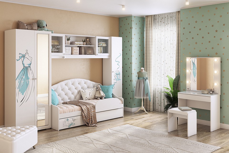 Стол туалетный Гламур MDG-009