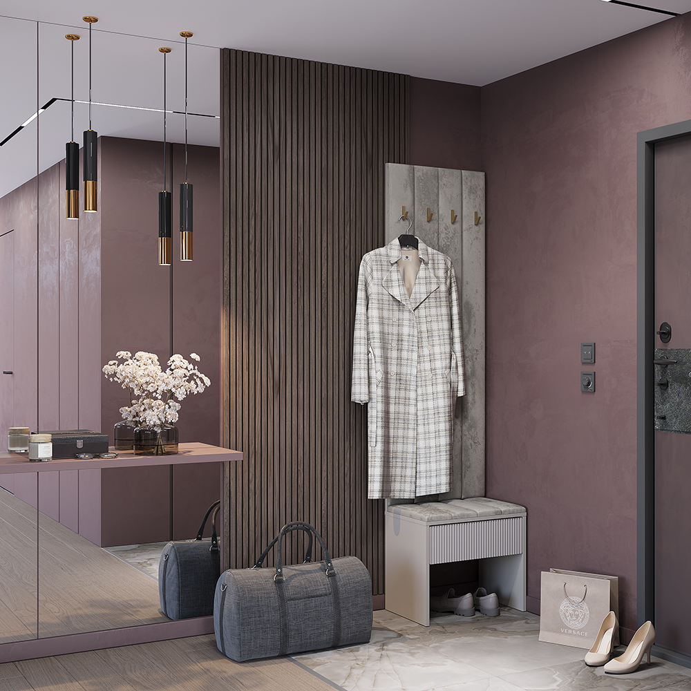 Прихожая Пандора ПР-07, Кашемир, Айриш MF03