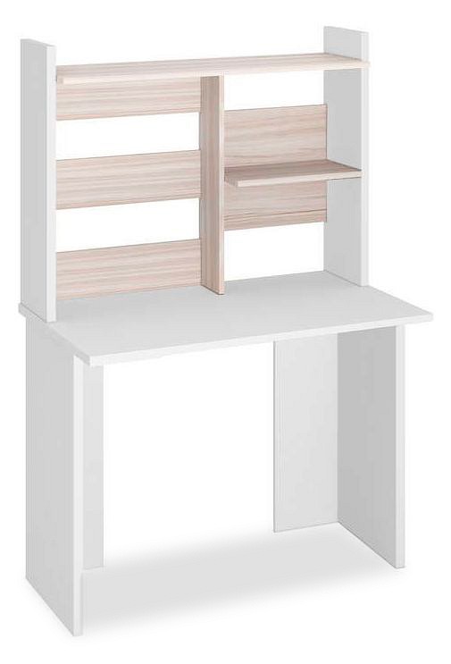 Стол компьютерный Домино Lite СКЛ-Прям100(без тумбы)+НКЛ-100 БЕК