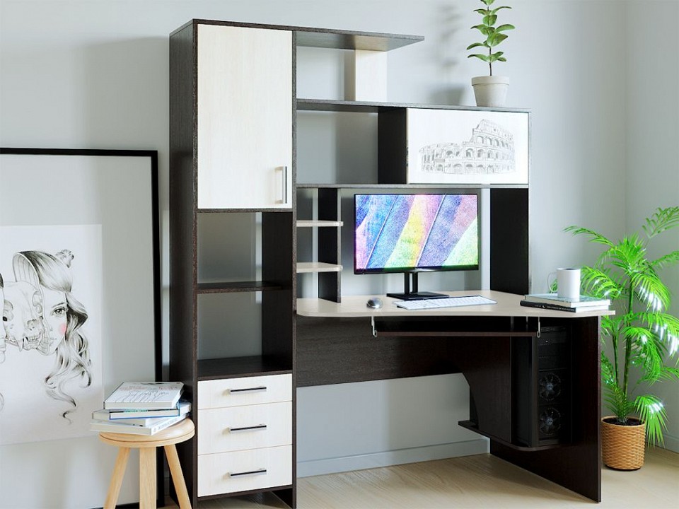 Стол компьютерный КЛ №6.0