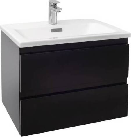 EB2052-J52 Тумба для раковины 60 см, цвет блестящий черный